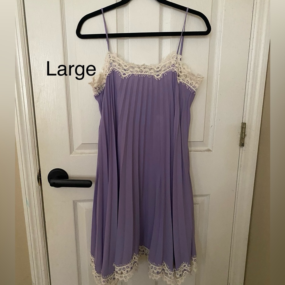Light purple slowly dress from Anthro